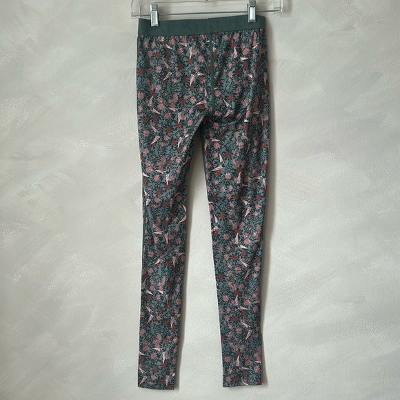 Kari Traa Fryd baselayer leggings size small Murk Green - Picture 7 of 7